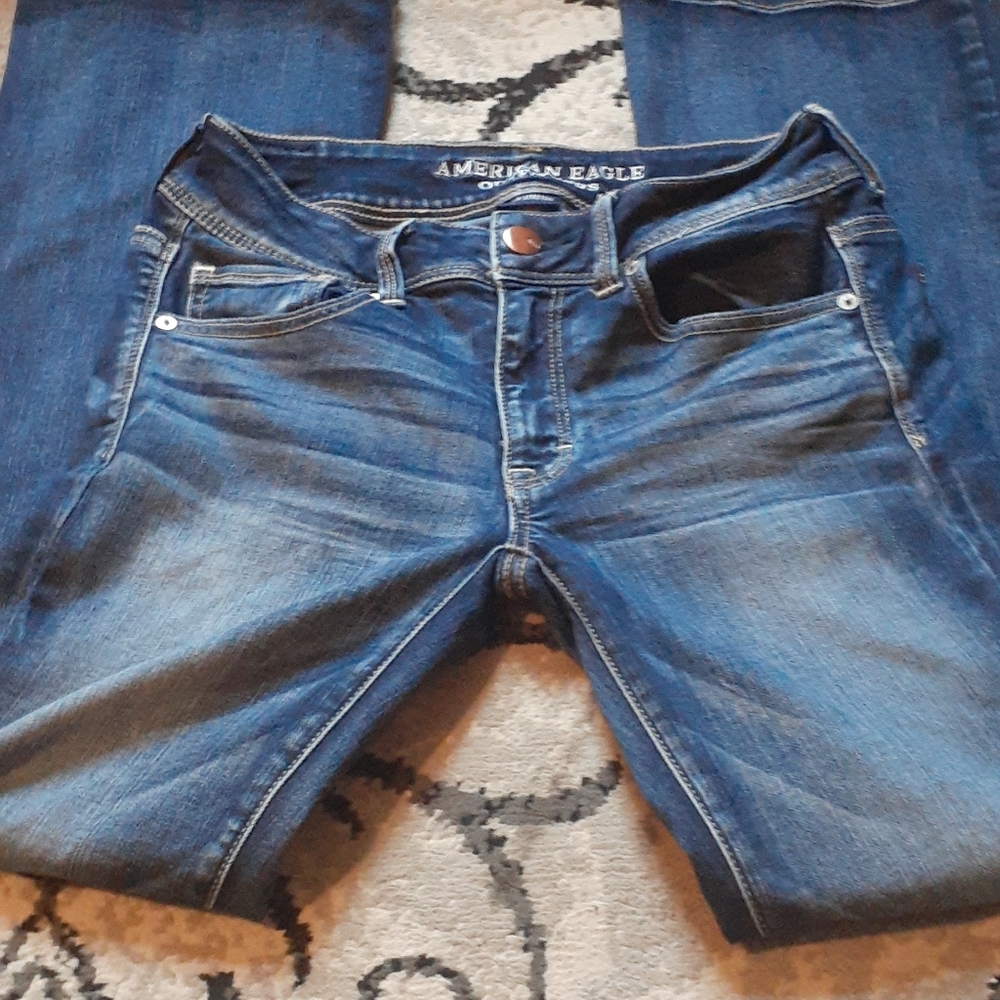 A&E dark denim Jean's womens 6